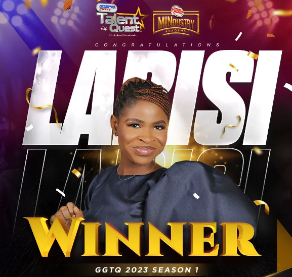 Gospel Singer Olabisi Esther Winner Of GGTQ 2023 Season 1
